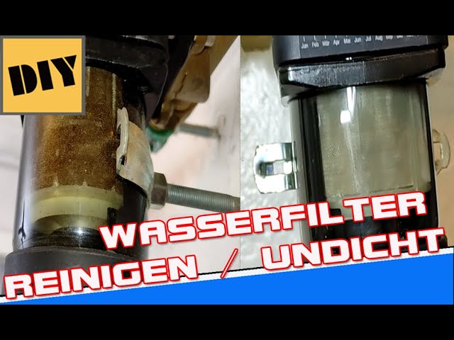 Grünbeck Wasserfilter undicht & tropft - Rückspülfilter montieren &  anschließen einbauen Anleitung 