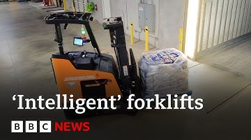 Could ‘intelligent’ forklifts be the future of industry? - BBC News