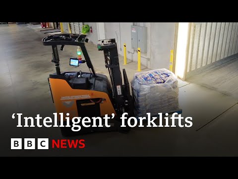 Could ‘intelligent’ forklifts be the future of industry? - bbc news