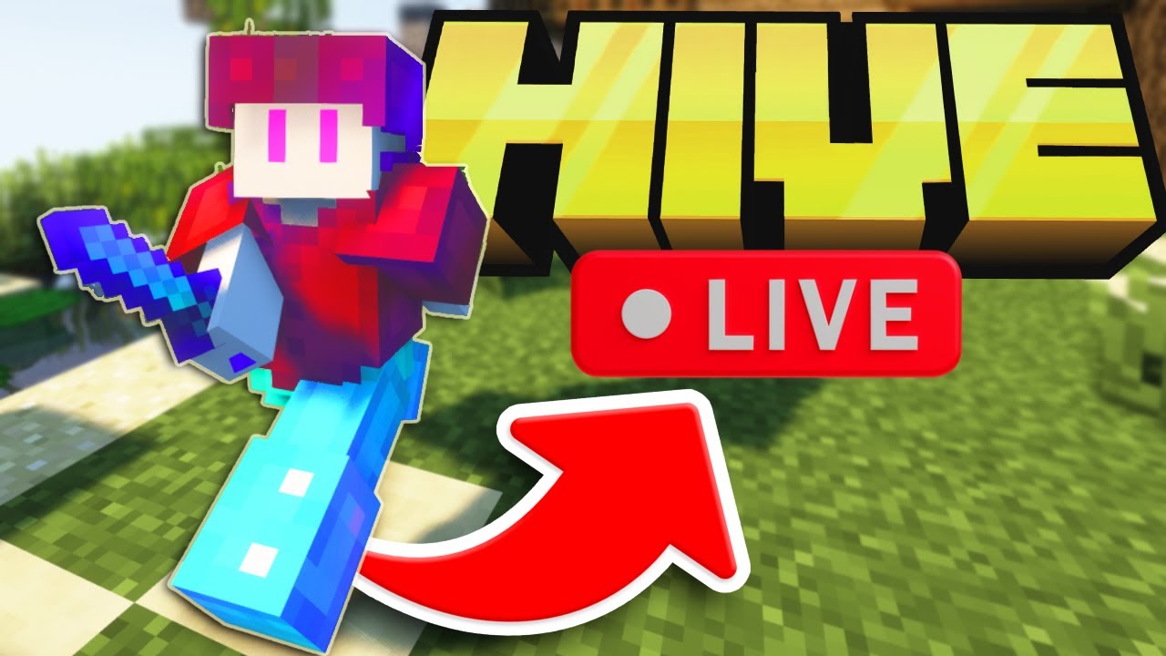 HIVE LIVE with VIEWERS!! | Anyone can JOIN :D | Minecraft Bedrock - YouTube