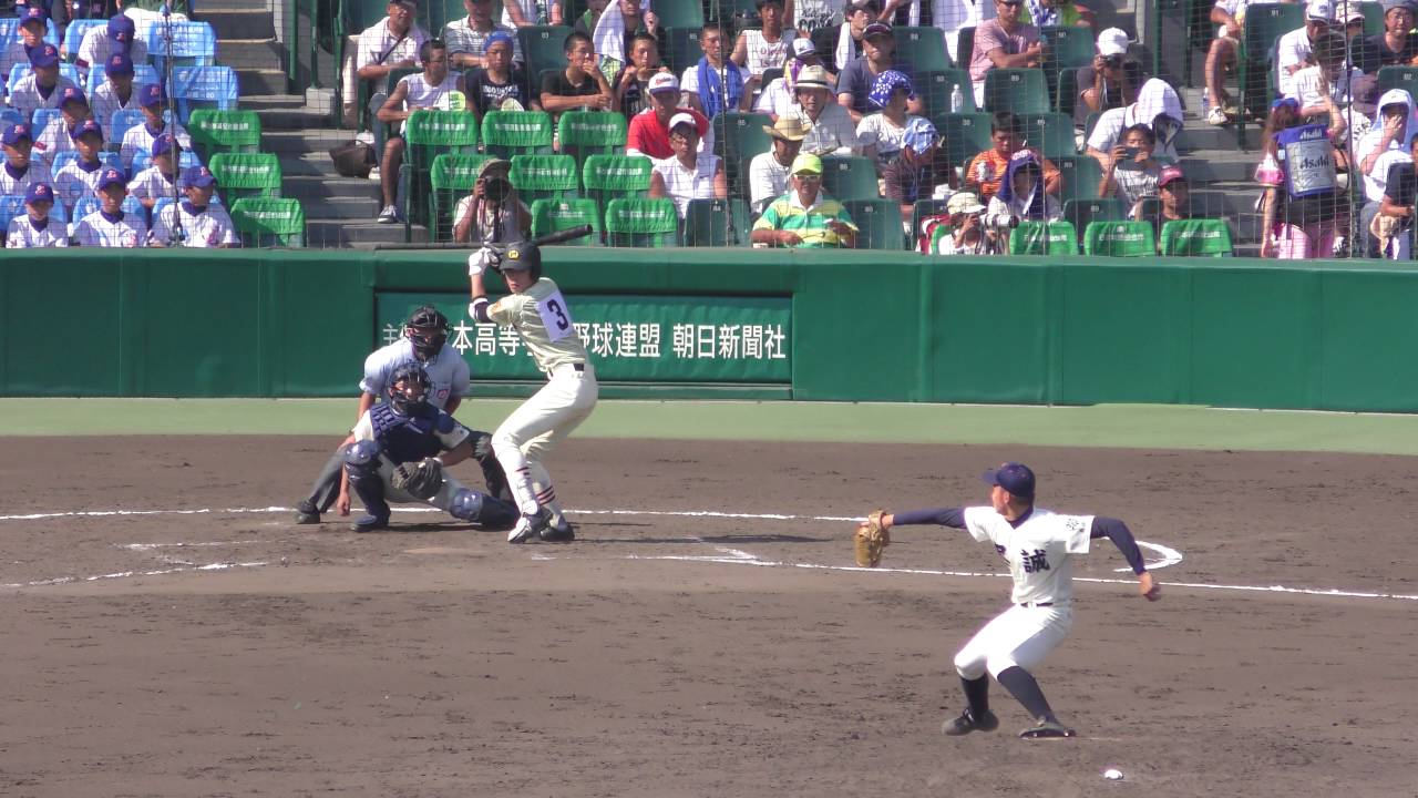 ≪選手権≫甲子園(2016)　作新学院　入江選手①　尽誠学園戦のソロホームラン！！