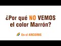 TEORÍA DEL COLOR:  Por qué NO VEMOS el color MARRÓN en el arcoíris?🌈 [Mezclas de Colores]