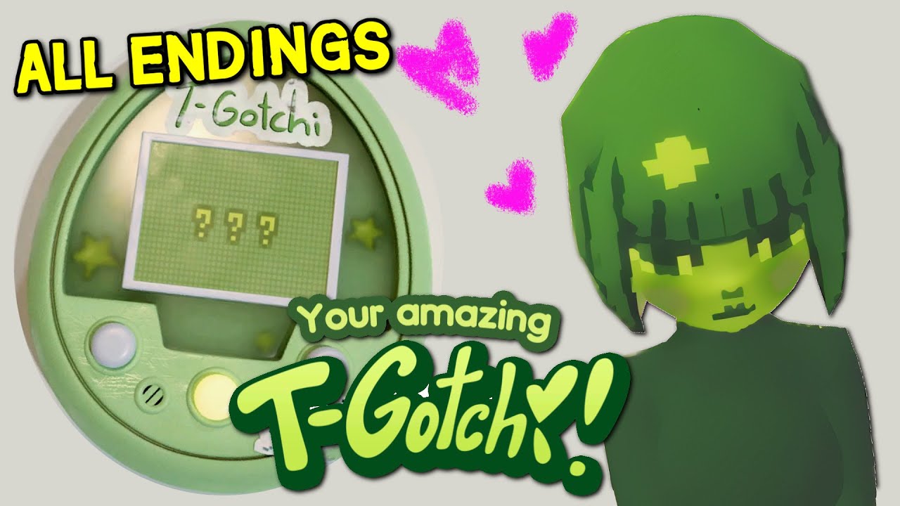 alternative girl game  2022  T-Gotchi! - Raise An ANIME Girl Tamagotchi In What May Be A Horror Game ( ALL ENDINGS )