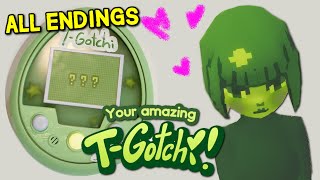 T-Gotchi! - Raise An ANIME Girl Tamagotchi In What May Be A Horror Game ( ALL ENDINGS )