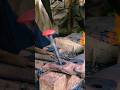 Blacksmithing video professional strike the iron while is hot #usa #millionviews#slowedandreverb# uk
