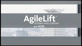 Système sans cordon AgileLift™ pour les stores doubles