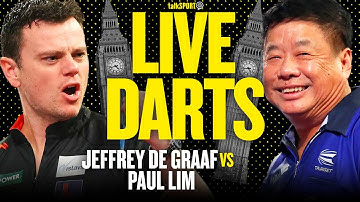 🎯 LIVE: Jeffrey de Graaf v Paul Lim | 2026 World Darts Championship WATCHALONG