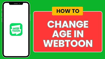 How to Edit Your Age in WEBTOON | Change Age on WEBTOON