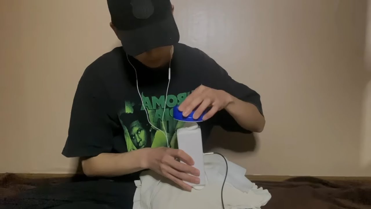 【無言ASMR】膝の上で耳かき