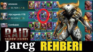 Jareg Set Ve Ustalik Rehberi Raid Shadow Legends Turkce Youtube