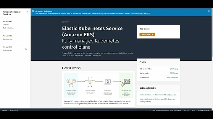 AWS EKS   Creation And How To Grant Access To View Kubernetes Info From Aws EKS Console 1