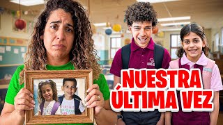 Daniela y Lorenzo van JUNTOS a la MISMA escuela por ÚLTIMA VEZ!