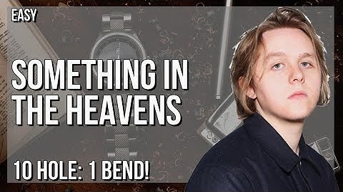 How to play Something In The Heavens by Lewis Capaldi on Diatonic Harmonica 10 Holes (Tutorial)