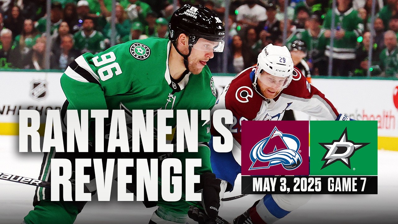 FULL REPLAY: Epic Game 7 | Avalanche vs Stars | May 3, 2025
