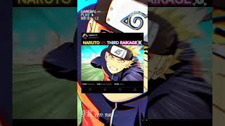 NARUTO VS THIRD RAIKAGE ☠️