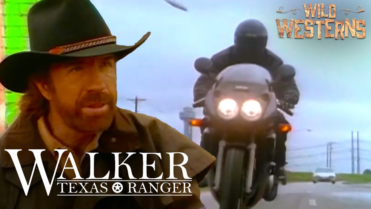 Walker, Texas Ranger | Attempted Hit On Walker Leads To Thrilling Bike Chase! | Wild Westerns