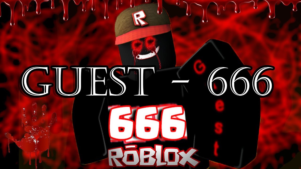 Roblox Guest 666 Drawing