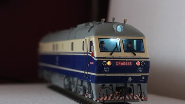 China Railroad Diesel Loco CD00108. Video by trains4u.in Mumbai India