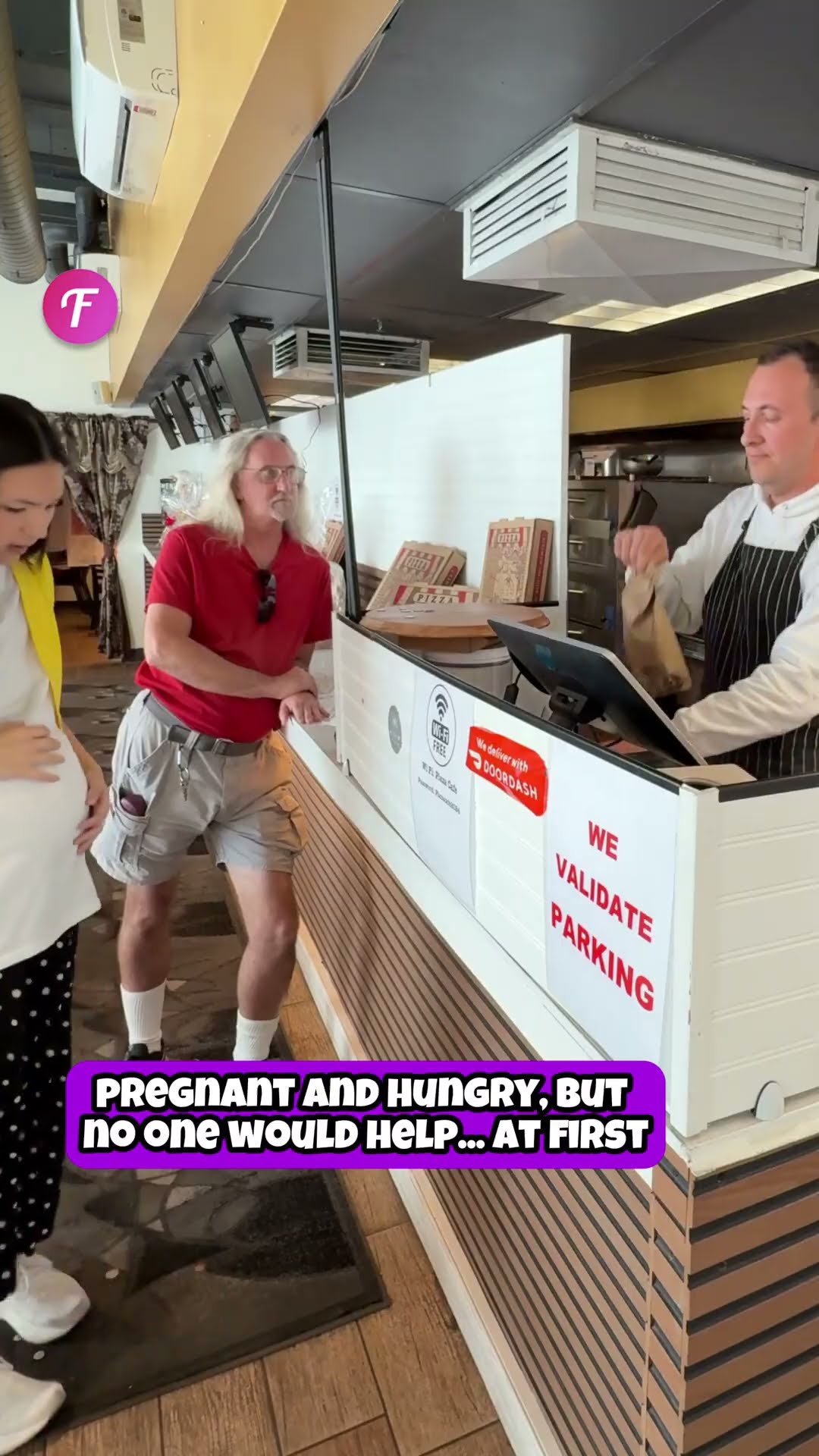 He Took Her Food, but an Elderly Man Made Things Right! #shorts