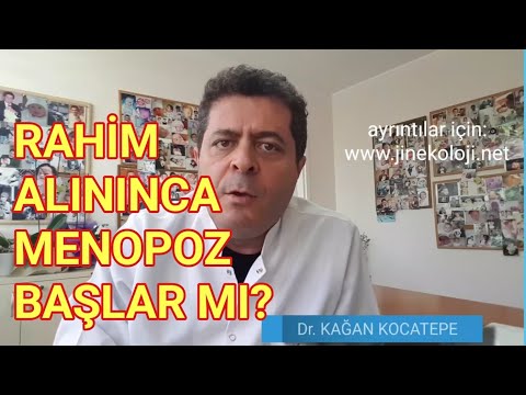 Rahim alınma operasyonu (histerektomi) sonrasında adet kanaması durması menopoz anlamına mı gelir?