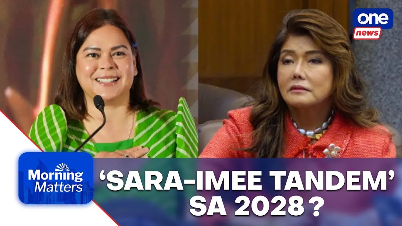 Imee Marcos may be courting Duterte supporters for 2028 polls – Heydarian | Morning Matters