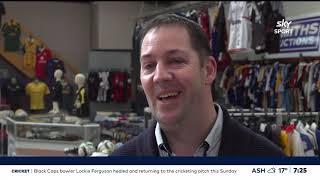 Sky Sport News covers one of New Zealand’s greatest sports memorabilia collections
