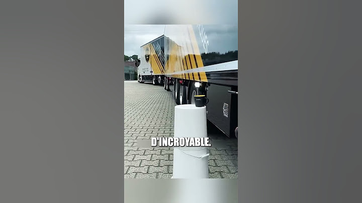 Cet homme est le meilleur chauffeur de remorque au monde