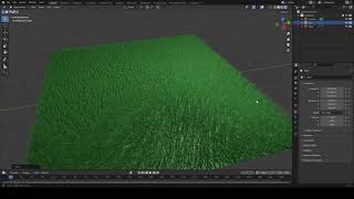 How to make grass in Blender