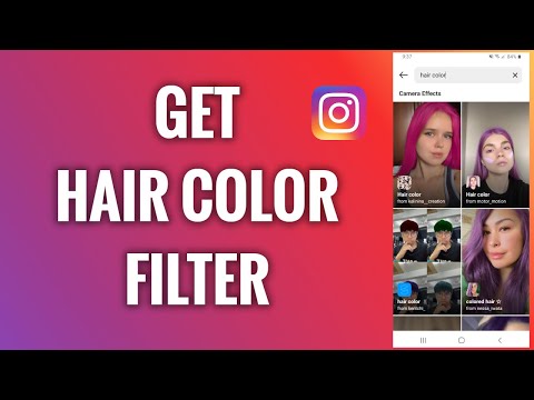 How to Hair Color Changing Filter
 | Simplest Guide on Web