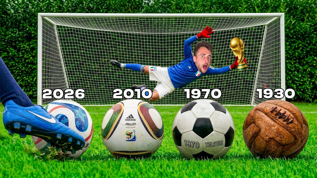 Ho segnato un GOL con ogni PALLONE dei MONDIALI!!