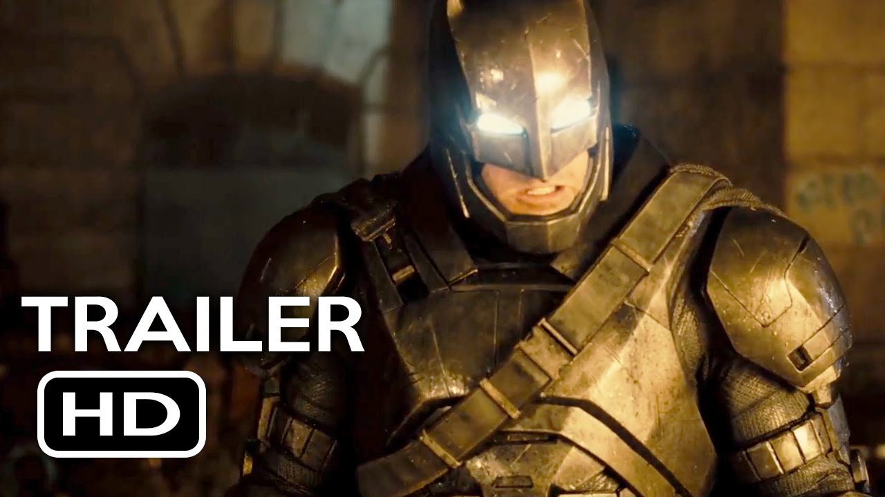 Batman v Superman: Dawn of Justice Official Final Trailer (2016) Ben  Affleck Superhero Movie HD - YouTube