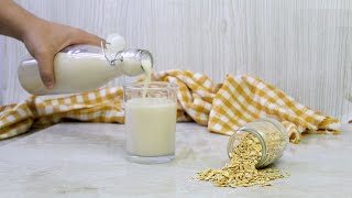 COMO HACER LECHE DE AVENA | FACIL | EL COCINA