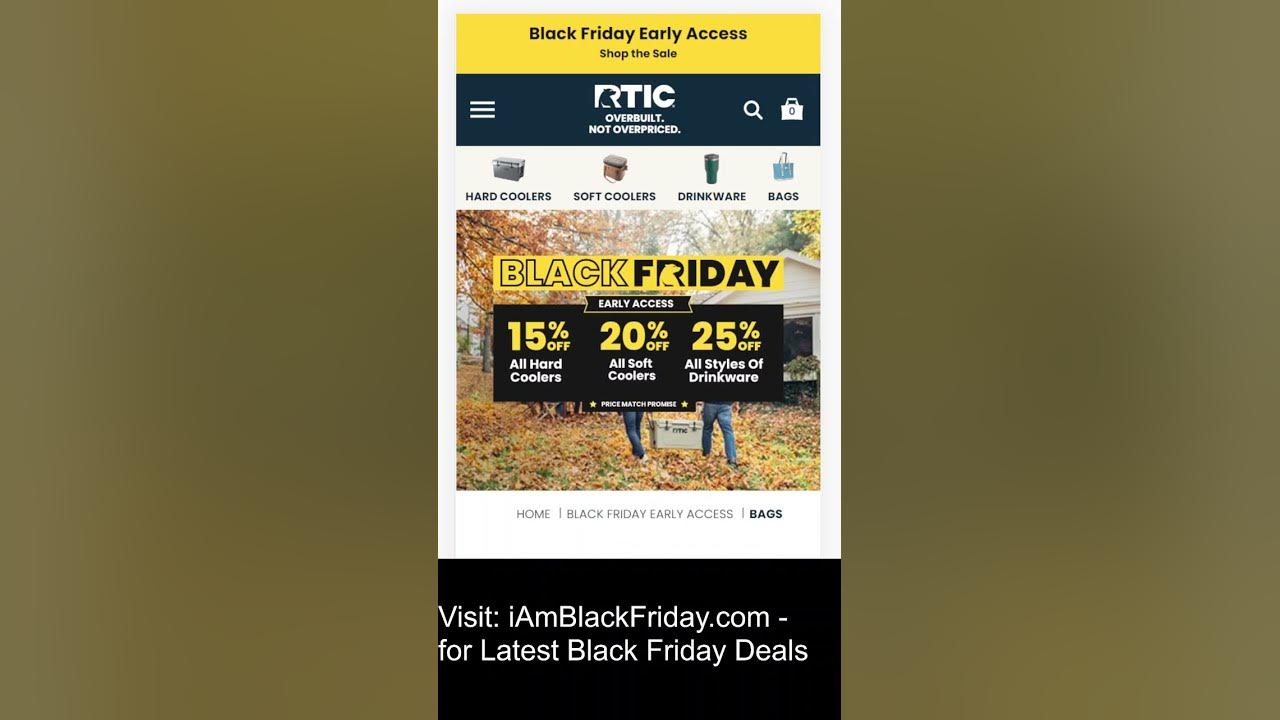 RTIC Outdoors Black Friday 2022 Coupon Code, Promo Code YouTube