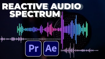 How To CREATE AUDIO SPECTRUM In PREMIERE PRO And AFTER EFFECTS