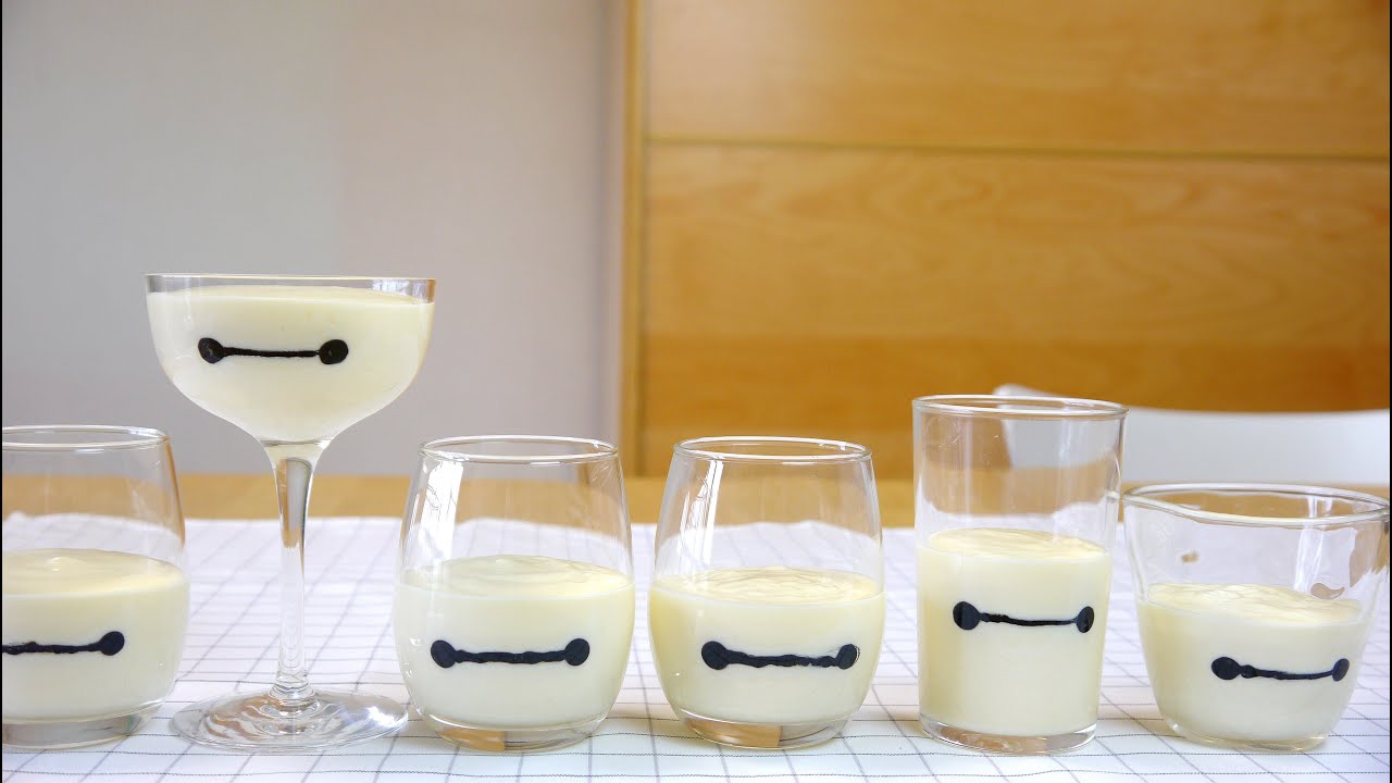 Baymax Marshmallow Milk Mousse ベイマックスマシュマロムース | MosoGourmet 妄想グルメ