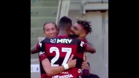 GABIGOL E FELIPE LUIZ DANÇANDO!