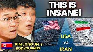 North Korean Special Ops react to USA vs Iran Military Power Comparison | NK Guys | Ep.11