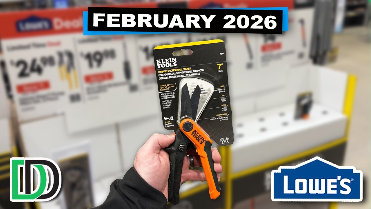 Top Things You SHOULD Be Buying at Lowe's in February 2026