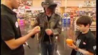 Craziest Magic Trick Ever - Criss Angel in a supermarket