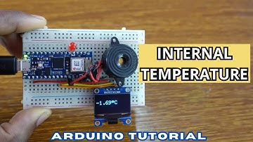 Access Internal Temperature Data | Arduino Nano 33 IoT Tutorial