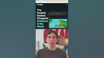 Turso! #database @tursodatabase