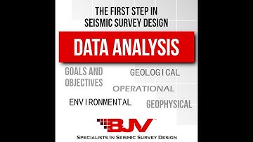 Seismic Survey Design: Data Analysis of Environmental Data