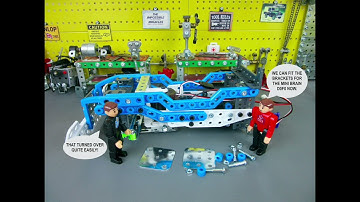 MECCANO MEN BUILD A ROBOTIC CAR FROM 