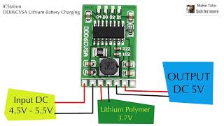 DIY How to make 3.7v Lithium Battery charger - ICStation.com