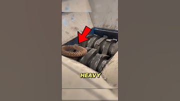 💀 Can a Shredder Destroy Hardened Steel? (The Answer Might Shock You!) ⚡