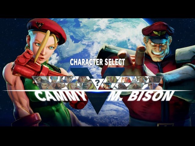 Street Fighter 5 Champion Edition Character Select Screen (All 46