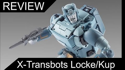 Review X-transbots Locke / Kup Transformers