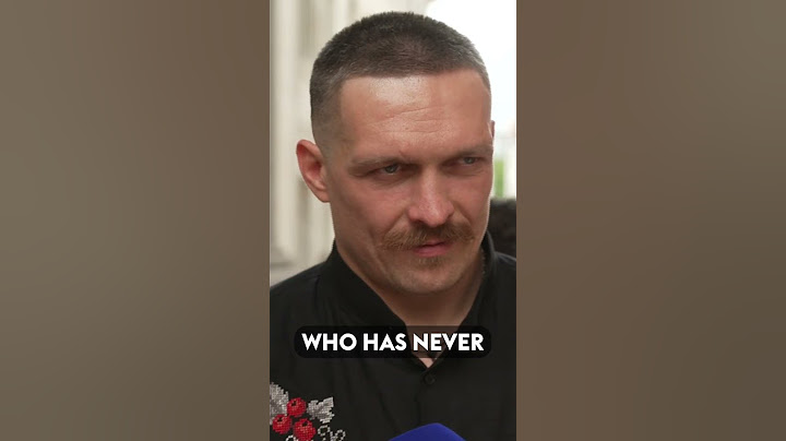 "Greedy belly is 𝐀𝐅𝐑𝐀𝐈𝐃!" 😤 | Usyk says Tyson Fury is too scared to fight him