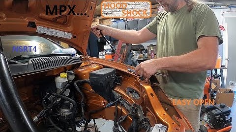 mpx hood shock INSTALL NSRT4