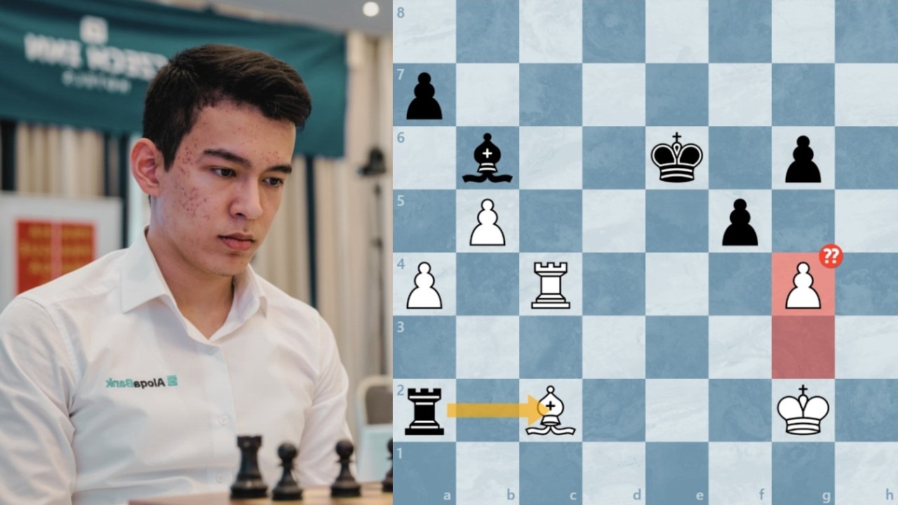 Self-Pinning! | David Navara vs Nodirbek Abdusattorov | Prague Chess Masters 2026